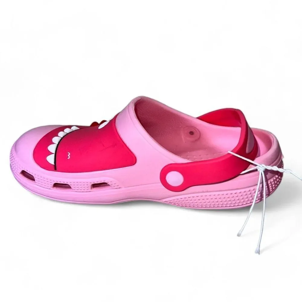 Unbranded Dinosaur‎ Garden Clogs Pink Youth 11.5-12
